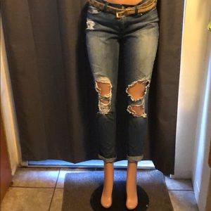 Vintage Reunion are wash Jeans